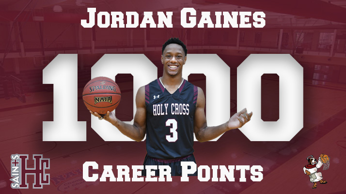 GAINES JOINS 1,000 POINT CLUB IN SAINTS MBB WIN