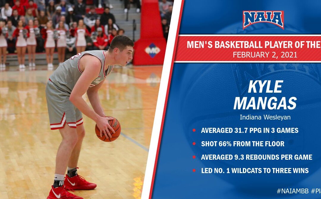 Mangas earns second NAIA Player of the Week honors